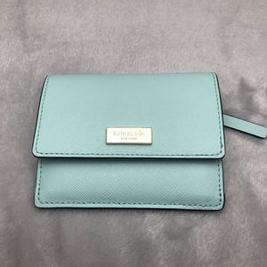 Kate Spade Newbury Lane Petty Wallet - Grace Blue